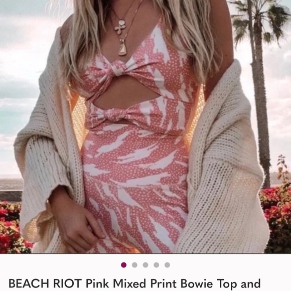 Beach Riot Pink Mixed Print Set - Picture 3 of 7